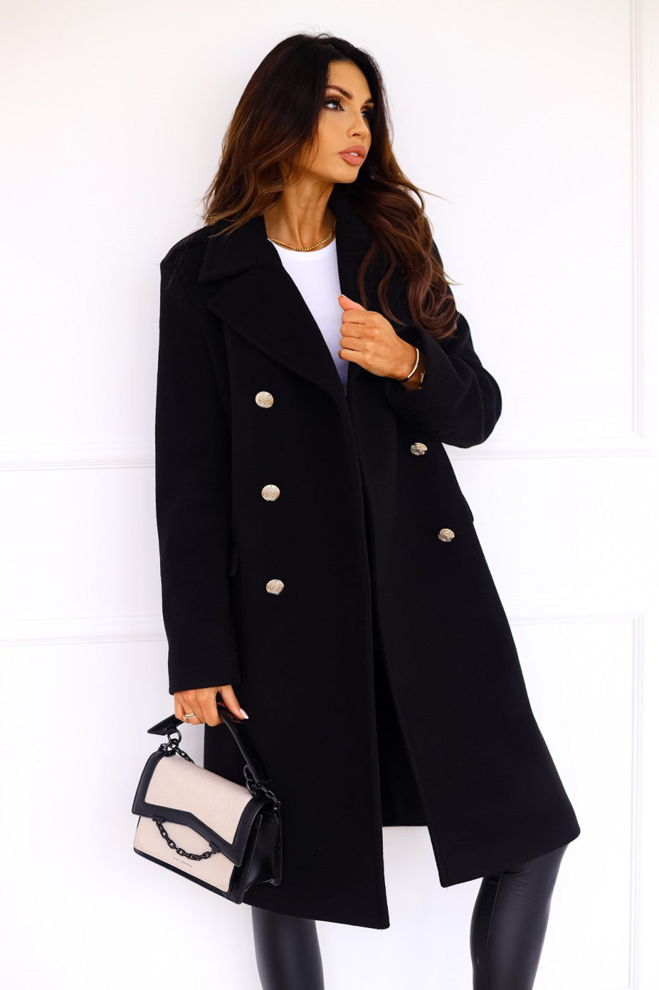 Nika | Trench Coat with Lapel Collar for Women