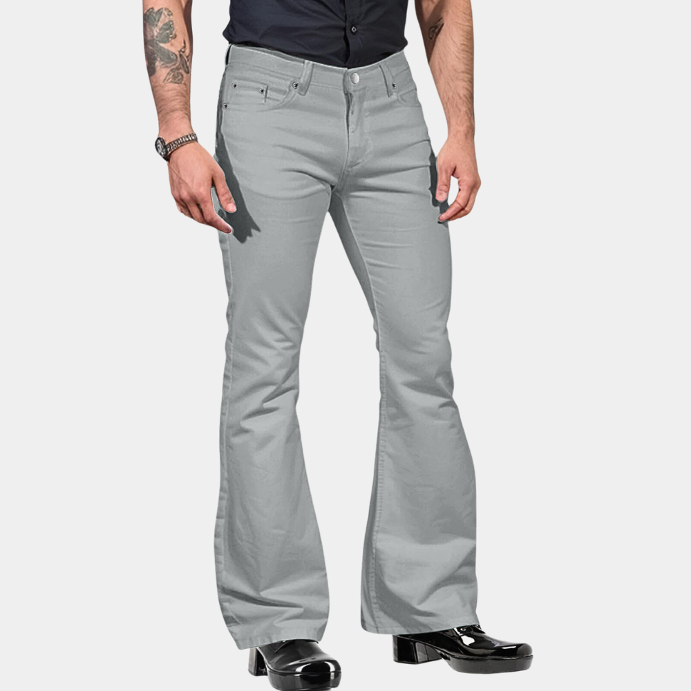 Linn | Men's Retro Flare Pants with Timeless Appeal