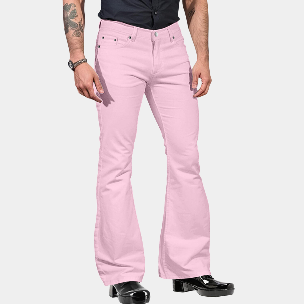 Linn | Men's Retro Flare Pants with Timeless Appeal