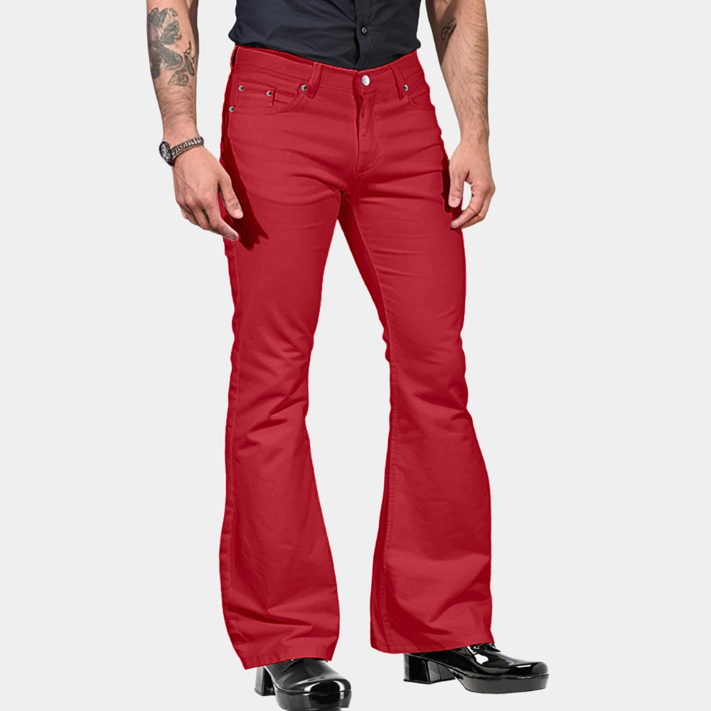 Linn | Men's Retro Flare Pants with Timeless Appeal