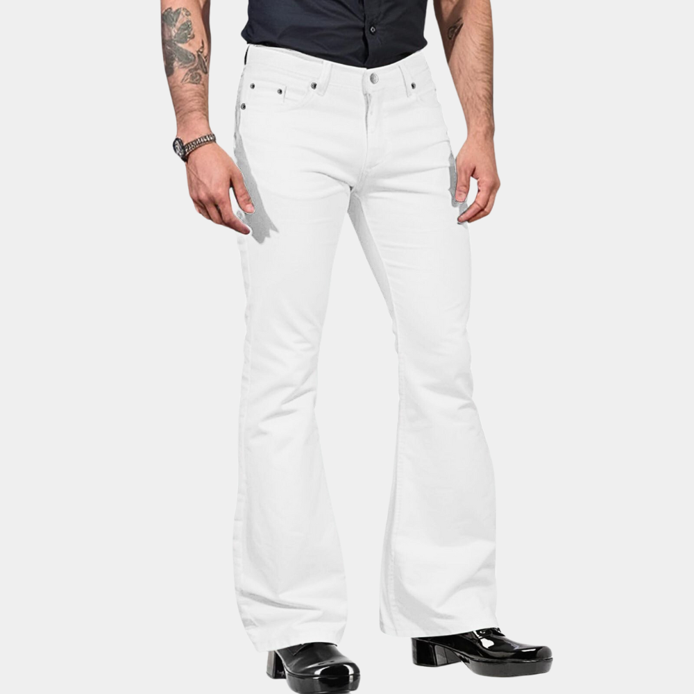 Linn | Men's Retro Flare Pants with Timeless Appeal