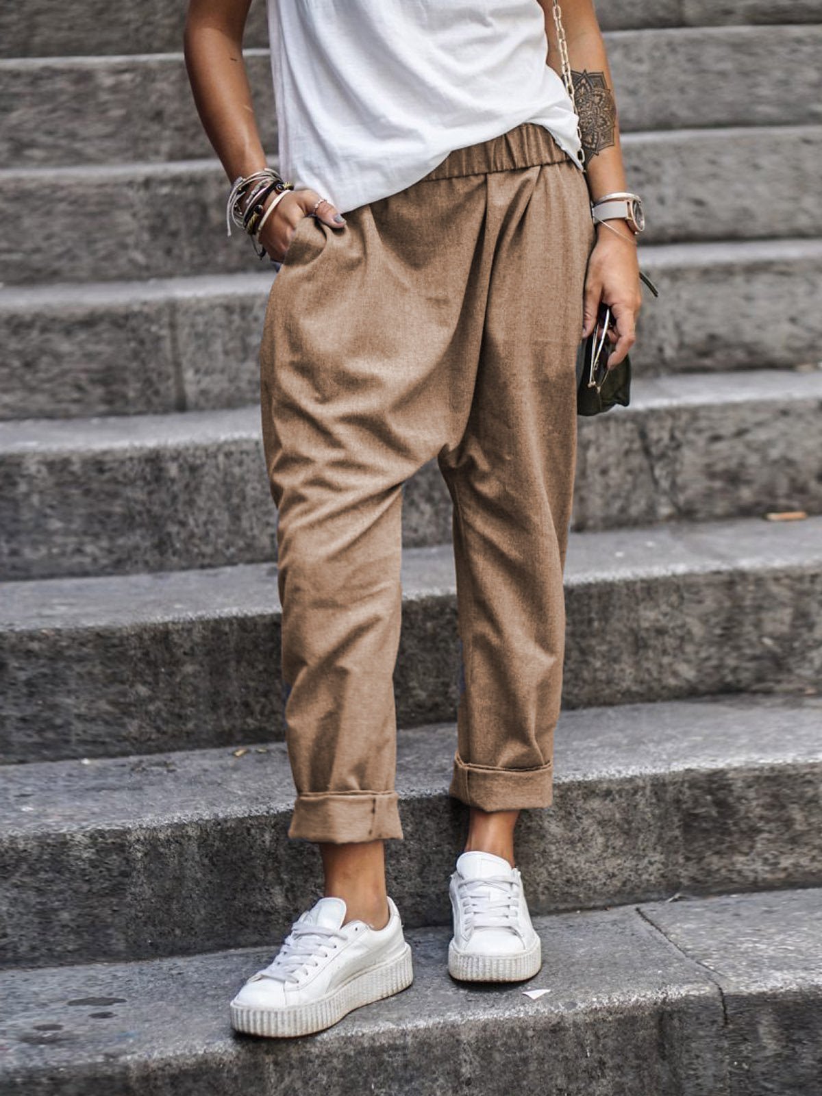 Crosby | Relaxed Fit Smart Trousers for Men