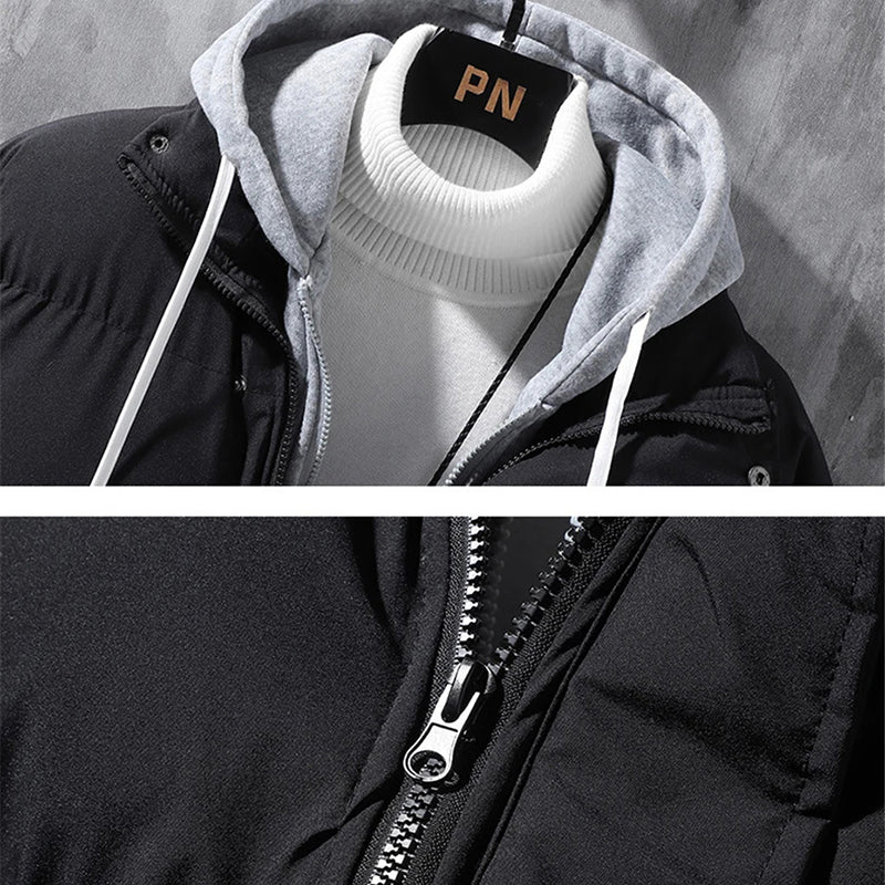 Ellis | Men's Hooded Windproof Winter Jacket