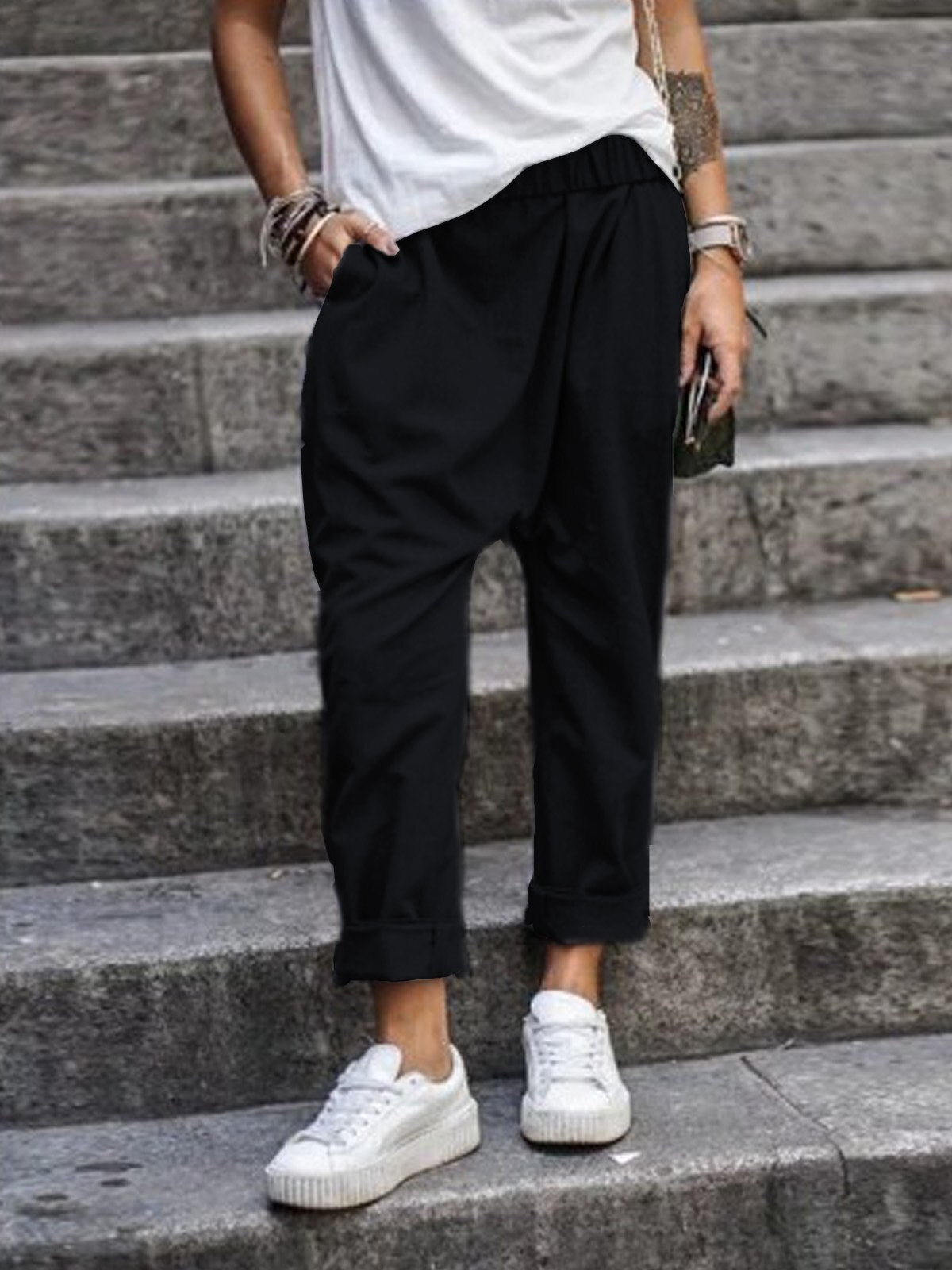 Crosby | Relaxed Fit Smart Trousers for Men