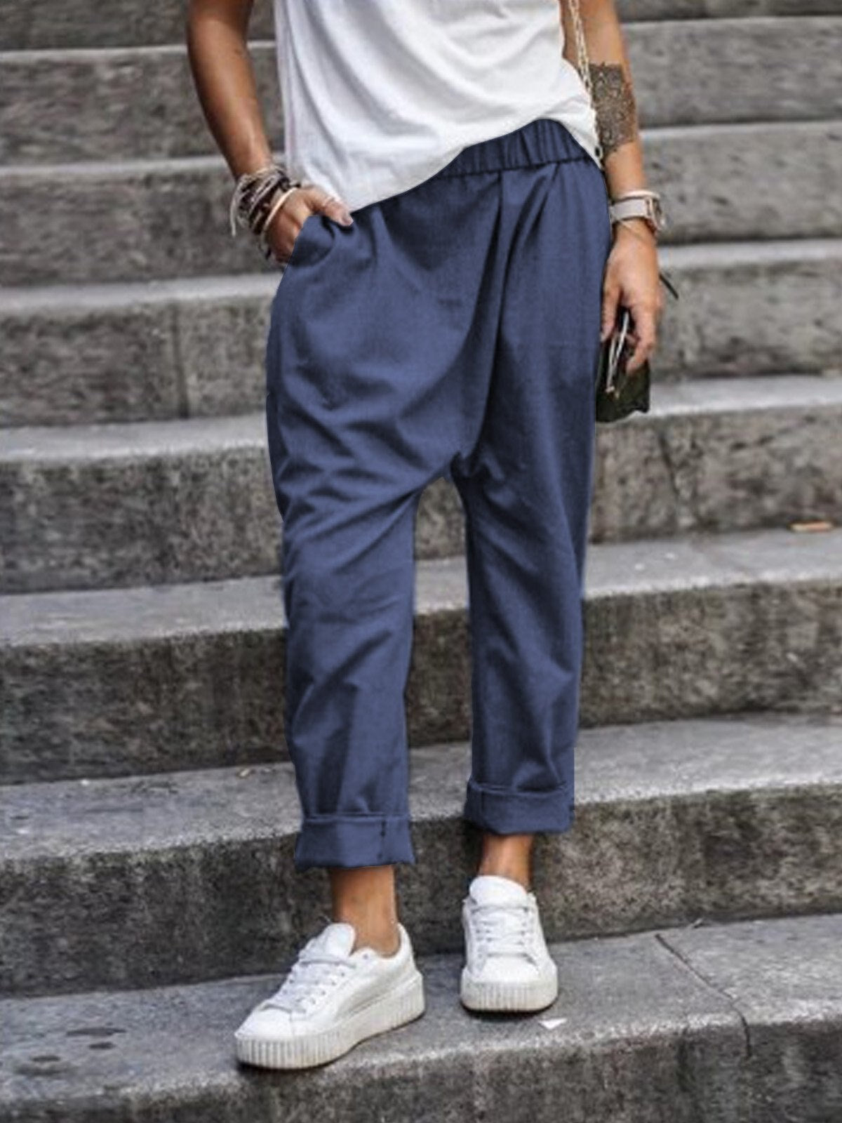 Crosby | Relaxed Fit Smart Trousers for Men